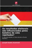 Os resultados eleitorais são influenciados pelos boletins de voto rejeitados?
