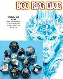 DCC RPG Dice Set Elemental Dice: Water - Stroh, Harley