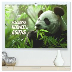 Magische Tierwelt Asiens (hochwertiger Premium Wandkalender 2025 DIN A2 quer), Kunstdruck in Hochglanz