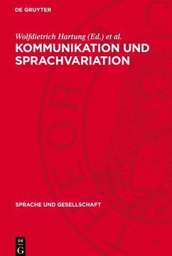 Cover Kommunikation und Sprachvariation