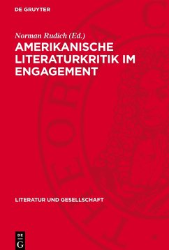 Amerikanische Literaturkritik im Engagement