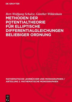 Cover Methoden der Potentialtheorie für elliptische Differentialgleichungen beliebiger Ordnung