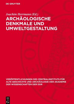 Cover Archäologische Denkmale und Umweltgestaltung