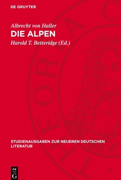 Die Alpen - Haller, Albrecht von