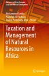 Taxation and Management of Natural... - Bild 1