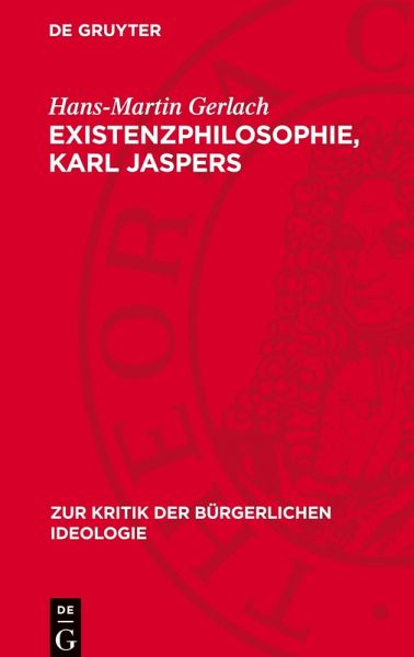 Existenzphilosophie, Karl Jaspers