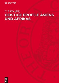 Geistige Profile Asiens und Afrikas Cover Geistige Profile Asiens und Afrikas