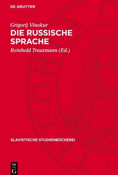 Die russische Sprache - Vinokur, Grigorij