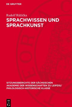 Cover Sprachwissen und Sprachkunst