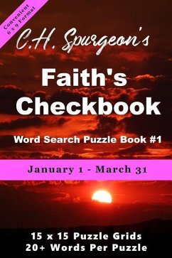 C.H. Spurgeon's Faith's Checkbook Word Search Puzzle Book #1 - Di Armani, Christopher