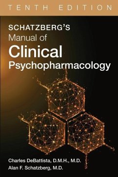 Schatzberg's Manual of Clinical Psychopharmacology - Schatzberg, Alan F.; Debattista, Charles
