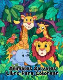 Libro Para Colorear de Animales Salvajes