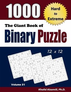 The Giant Book of Binary Puzzle - Alzamili, Khalid