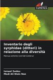 Inventario degli syrphidae (ditteri) in relazione alla diversità