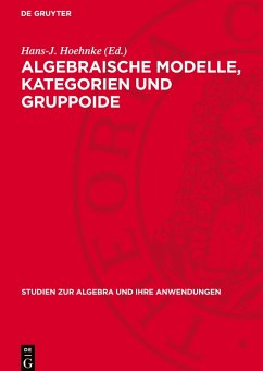Cover Algebraische Modelle, Kategorien und Gruppoide