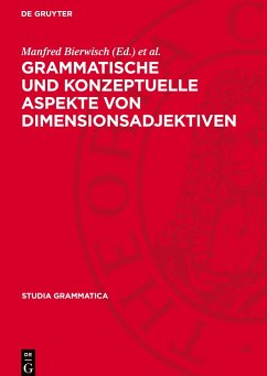 Grammatische und konzeptuelle Aspekte von Dimensionsadjektiven