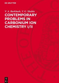 Cover Contemporary Problems in Carbonium Ion Chemistry I/II