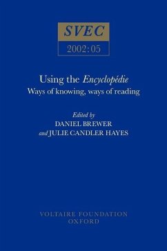 Using the Encyclopédie