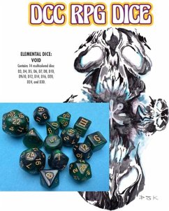 DCC RPG Dice - Elemental Dice Void - Stroh, Harley