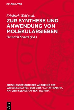 Zur Synthese und Anwendung von Molekularsieben - Wolf et al., Friedrich
