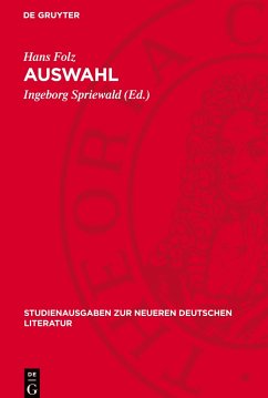 Auswahl - Folz, Hans