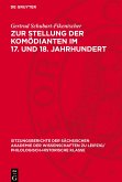 Zur Stellung der Komödianten im 17. und 18. Jahrhundert