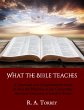 What the Bible Teaches (eBook, ePUB) - Bild 1