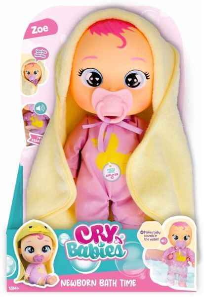 Cry Babies NewBorn Bath Time Zoe Cry Babies NewBorn Bath Time Zoe
