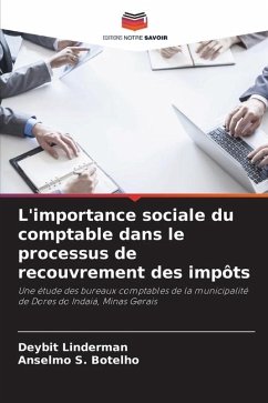 L'importance sociale du comptable dans le processus de recouvrement des impôts - Linderman, Deybit;Botelho, Anselmo S.