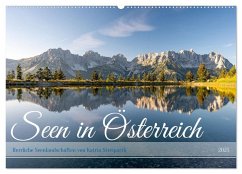 Seen in Österreich (Wandkalender 2025 DIN A2 quer), CALVENDO Monatskalender - Calvendo;Streiparth, Katrin