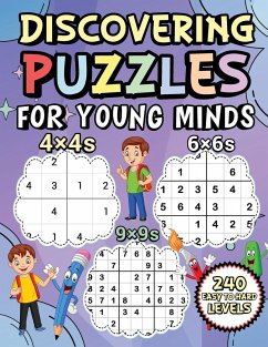 Discovering Puzzles For Young Minds 240 Easy To Hard Levels - Williams, Darren