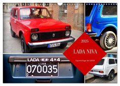 LADA NIVA - Exportschlager der UdSSR (Wandkalender 2025 DIN A3 quer), CALVENDO Monatskalender