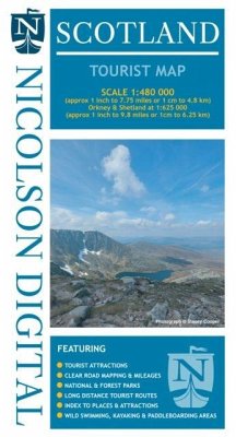 Cover Nicolson Scotland Tourist Map