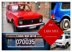 LADA NIVA - Exportschlager der UdSSR (Wandkalender 2025 DIN A2 quer), CALVENDO Monatskalender