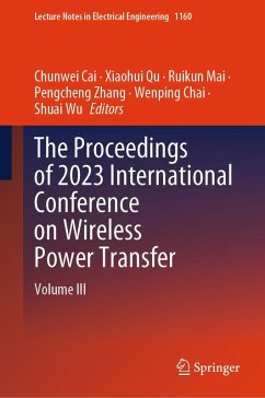 Cover The Proceedings of 2023 International Conference on Wireless Power Transfer (ICWPT2023) (eBook, PDF)