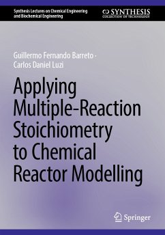 Applying Multiple-Reaction Stoichiometry to Chemical Reactor Modelling (eBook, PDF) - Barreto, Guillermo Fernando; Luzi, Carlos Daniel