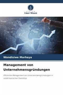 Management von Unternehmensgründungen - Marhaya, Wandisiwe