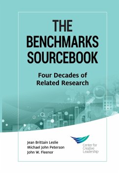 The Benchmarks Sourcebook: Four Decades of Related Research (eBook, ePUB) - Leslie, Jean Brittain; Peterson, Michael John; Fleenor, John W.