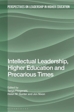 Cover Intellectual Leadership, Higher Education and Precarious Times (eBook, PDF)