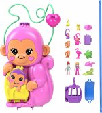 Polly Pocket Affenmama und Baby