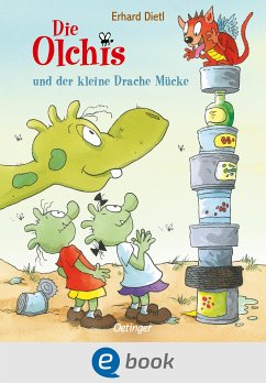 Die Olchis und der kleine Drache Mücke (fixed-layout eBook, ePUB) - Dietl, Erhard