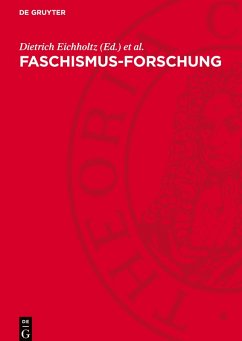 Cover Faschismus-Forschung