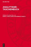 Analytiker-Taschenbuch, Band 5, Analytiker-Taschenbuch Band 5