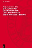 Sprachen der ökonomischen Leitung und der Systemprojektierung