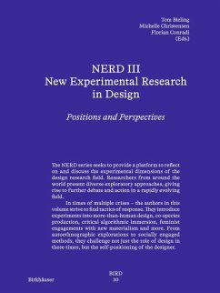 Cover NERD III - New Experimental Research in Design