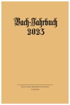 Bach-Jahrbuch 2023 (eBook, PDF)