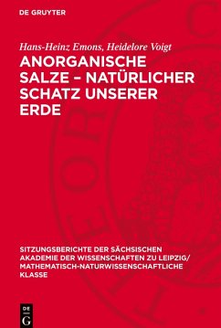 Cover Anorganische Salze - Natürlicher Schatz unserer Erde