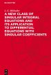 A New Class of Singular Integral... - Bild 1