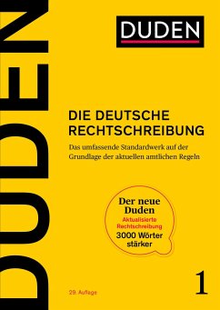 Duden - Die deutsche Rechtschreibung (29. Auflage 2024)