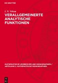 Verallgemeinerte analytische Funktionen